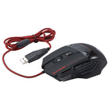 LED Gaming Wire 2.4G keyboard And 5500DPI Mouse Set to Computer Multimedia Gamer