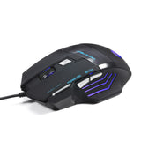 LED Gaming Wired 2.4G keyboard And 5500DPI Mouse Set to Computer Multimedia Gamer