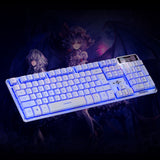 LED Gaming Wired 2.4G keyboard And 3200DPI Mouse Set to Computer Multimedia Gamer