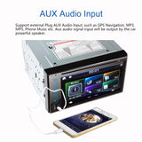 Shipping from USA7.0 HD 2DIN Car Bluetooth Touchscreen CD DVD Player Stereo MP3 AUX FM Radio USB SD