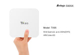 Newest TX95 2G 16G Android 6.0 TV Box S905X Quad Core 2.4G/5Dual Wifi  Bluetooth 4.1 4k 1000M WLAN android tvBox