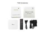 Newest TX95 2G 16G Android 6.0 TV Box S905X Quad Core 2.4G/5Dual Wifi  Bluetooth 4.1 4k 1000M WLAN android tvBox