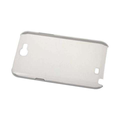 PROTECTOR COVER WITH TPR SAMSUNG NOTE II/ N7100 WHITE CLEAR
