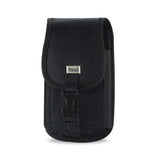 VERTICAL RUGGED POUCH SAMSUNG NOTE II N7100 IN BLACK (6.33X3.39X0.61 INCHES PLUS)