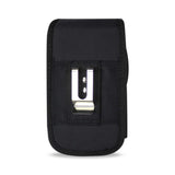 VERTICAL RUGGED POUCH SAMSUNG NOTE II N7100 IN BLACK (6.33X3.39X0.61 INCHES PLUS)