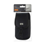 VERTICAL RUGGED POUCH SAMSUNG NOTE II N7100 IN BLACK (6.33X3.39X0.61 INCHES PLUS)