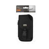 VERTICAL RUGGED POUCH WITH BUCKLE SAMSUNG GALAXY S4 IN BLACK (5.787X3.19X0.63 INCHES PLUS)