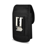 VERTICAL RUGGED POUCH MOTOROLA DROID XTREME MB810/ DROID SHADOW/ MILESTONE X/ ME811 IN BLACK CELL PHONE W. COVER (5.24X2.91X0.94 INCHES PLUS)
