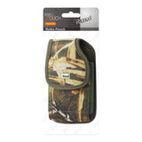 REIKO VERTICAL RUGGED POUCH IPHONE 5 WITH VELCRO CLOSURE IN CAMOUFLAGE (5.27X2.71X0.70 INCHES PLUS)