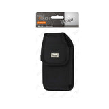 VERTICAL RUGGED POUCH IPHONE 4 IN BLACK CELL PHONE WITH COVER SIZE (4.84X2.36X0.87 INCHES)