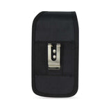 VERTICAL RUGGED POUCH MB810 IN BLACK CELL PHONE WITH COVER (5.24X2.91X0.94 INCHES PLUS)