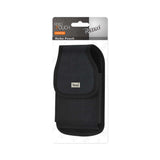 VERTICAL RUGGED POUCH MB810 IN BLACK CELL PHONE WITH COVER (5.24X2.91X0.94 INCHES PLUS)