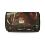 REIKO HORIZONTAL RUGGED POUCH SAMSUNG S5 IN CAMOUFLAGE WITH BELT CLIP AND VELCRO (5.99X3.25X0.72 INCHES PLUS)