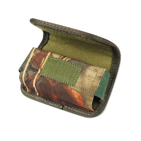 HORIZONTAL CARD HOLDER RUGGED POUCH FOR TREO 650 LEAVES PATTERN (4.4X2.3X0.91 INCHES)