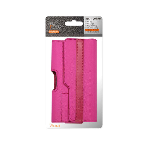 HORIZONTA RUGGED POUCH SAMSUNG GALAXY NOTE4 IN HOT PINK (6.46X3.43X0.63 INCHES PLUS)