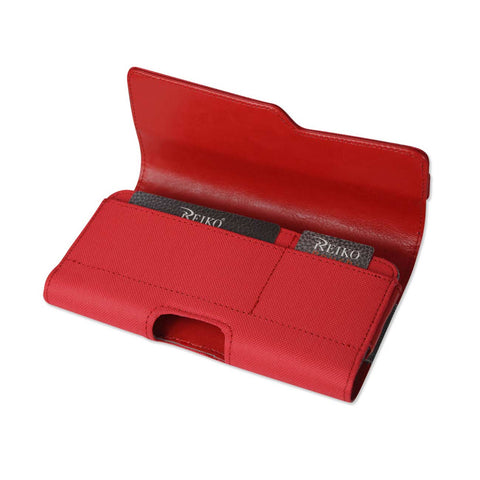 HORIZONTA RUGGED POUCH SAMSUNG GALAXY S5 IN RED (6X3.21X0.62 INCHES PLUS)