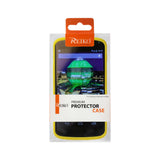 REIKO LG NEXUS 4 FRAME BUMPER CLEAR BACK CASE IN YELLOW