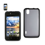 REIKO LG MARQUEE FRAME CLEAR BACK CASE IN BLACK
