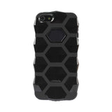 REIKO IPHONE SE/ 5S/ 5 JELLY HEXAGON GEL CASE IN BLACK