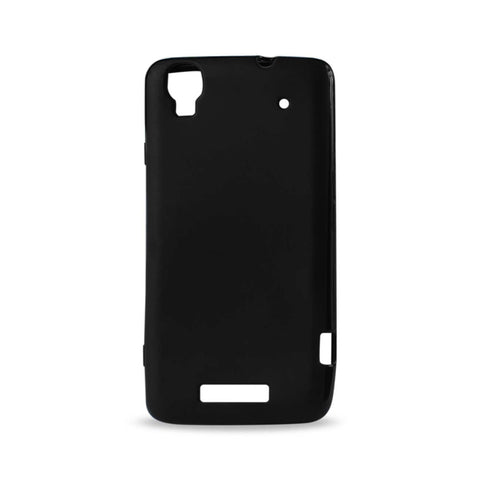 REIKO ZTE MAX JELLY SILICONE GEL CASE IN BLACK