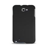 REIKO SAMSUNG GALAXY NOTE TWO PARTS RUBBERIZED SILICONE CASE IN BLACK