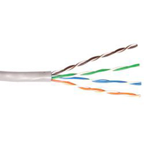 SCP CAT5E 350 MHz 24 AWG 1000FT White