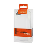 REIKO IPHONE 4G HYBRID HEAVY DUTY HOLSTER COMBO KICKSTAND CASE IN WHITE