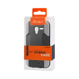 REIKO MOTOROLA MOTO X 3-IN-1 HYBRID HEAVY DUTY HOLSTER COMBO CASE IN GREY BLACK