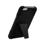 REIKO IPHONE 6 PLUS HYBRID HEAVY DUTY CASE WITH KICKSTAND IN BLACK
