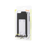 REIKO IPHONE 6 PLUS HYBRID HEAVY DUTY CASE WITH VERTICAL KICKSTAND IN BLACK WHITE