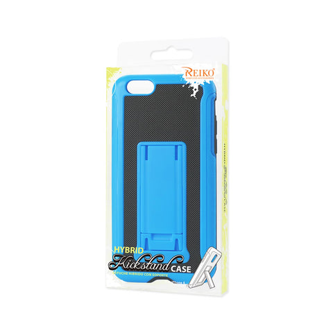 REIKO IPHONE 6 HYBRID HEAVY DUTY CASE WITH VERTICAL KICKSTAND IN BLACK NAVY
