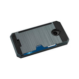 REIKO ALCATEL DAWN/ STREAK SLIM ARMOR HYBRID CASE WITH CARD HOLDER IN NAVY