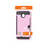 REIKO ALCATEL DAWN/ STREAK SLIM ARMOR HYBRID CASE WITH CARD HOLDER IN PINK