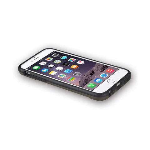 REIKO IPHONE 6 SLIM ARMOR HYBRID CASE WITH CARD HOLDER IN GRAY