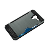 REIKO KYOCERA HYDRO VIEW SLIM ARMOR HYBRID CASE WITH CARD HOLDER IN GRAY