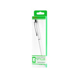 REIKO CRYSTAL STYLUS TOUCH SCREEN WITH INK PEN IN WHITE
