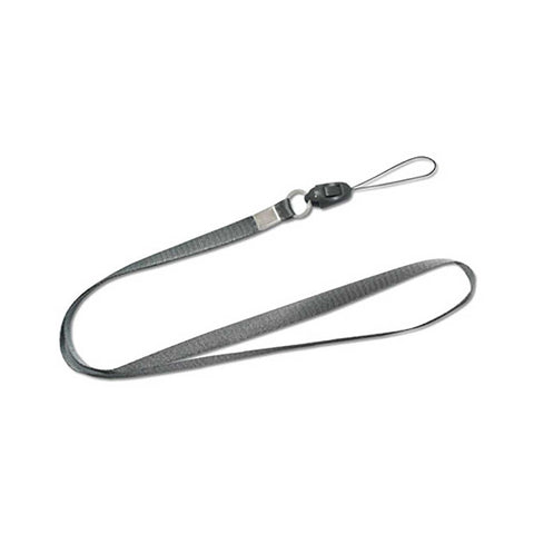 REIKO LONG LANYARD STRAP IN SMOKE