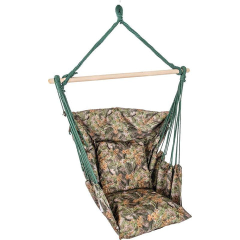 Club Fun&trade; Camouflage Hanging Rope Chair