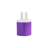 REIKO 1 AMP WALL USB TRAVEL ADAPTER CHARGER IN PURPLE
