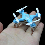 Cheerson CX-10 Mini 2.4G 4CH 6 Axis LED RC Quadcopter Airplane