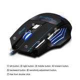 7 Button LED Optical USB Wired 5500 DPI Gaming PRO Mouse For Pro Gamer