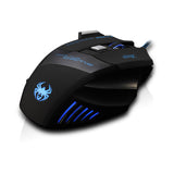 7 Button LED Optical USB Wired 5500 DPI Gaming PRO Mouse For Pro Gamer