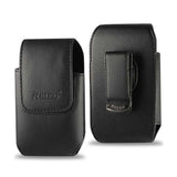 VERTICAL POUCH HTC HD2 T8585 IN BLACK CELL PHONE WITH COVER (4.9X0.6X2.7 INCHES PLUS)