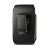 VERTICAL POUCH HTC HD2 T8585 IN BLACK CELL PHONE WITH COVER (4.9X0.6X2.7 INCHES PLUS)