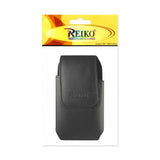 VERTICAL POUCH HTC HD2 T8585 IN BLACK CELL PHONE WITH COVER (4.9X0.6X2.7 INCHES PLUS)