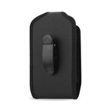 VERTICAL POUCH IPHONE 5 WITH 360 ROTATING BELT CLIP AND RUGGED EDGES IN BLACK (5.42X2.66X0.53 INCHES PLUS)