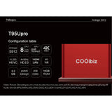 T95U pro Android 6.0 TV Box Octa Core 2GB DDR3+16GB WiFi HD Media Player