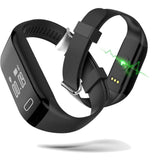 H3 Bluetooth Smart Watch Wristband Bracelet Pedometer Fitness Heart Rate Monitor