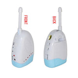 Wireless Audio Baby Monitor with Bed Wetting Vibration Alarm Temperature Sensor