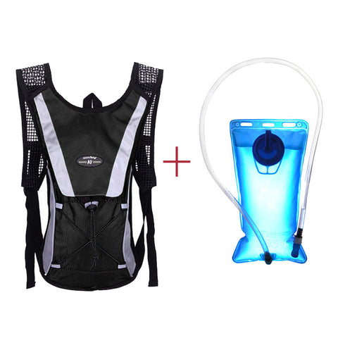Water Bladder Bag Backpack+Hydration Packs Hiking Camping 2L